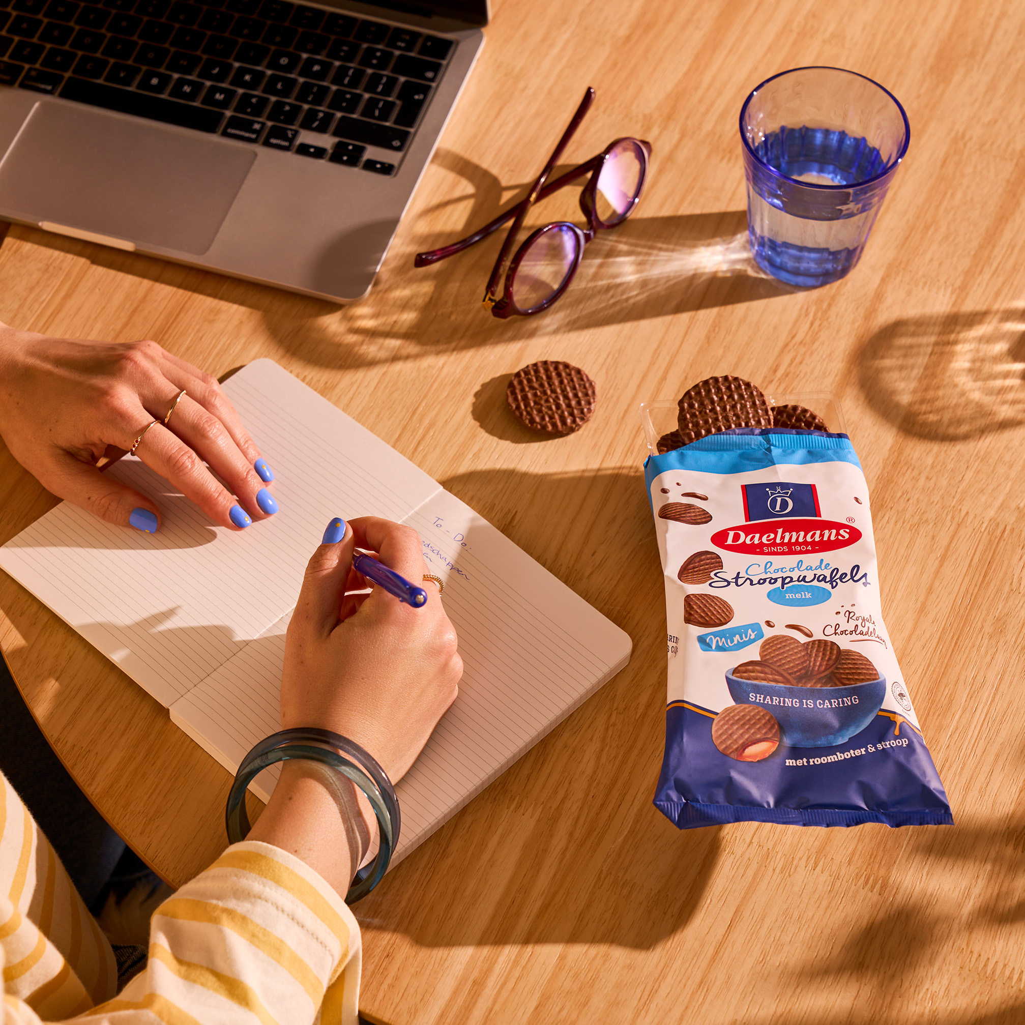 Daelmans Chocolade Stroopwafels.
